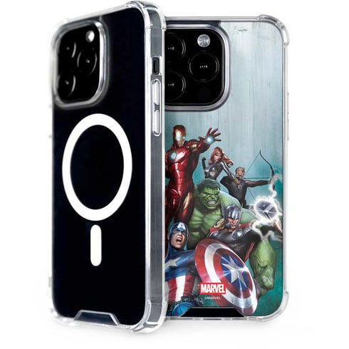 Marvel Avengers Assemble iPhone 15 Pro MagSafe Case