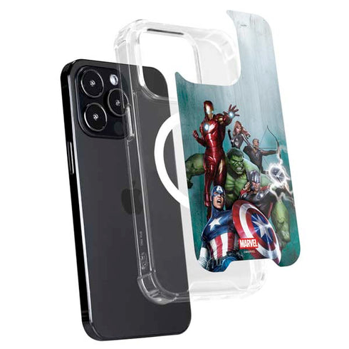 Marvel Avengers Assemble iPhone 15 Pro MagSafe Case