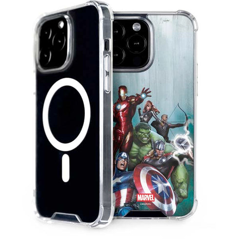 Marvel Avengers Assemble iPhone 15 Pro Max MagSafe Case