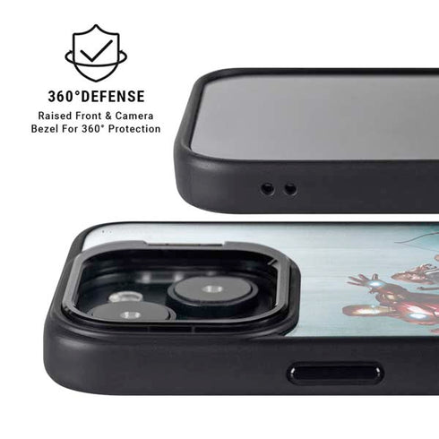 Marvel Avengers Assemble iPhone 16 Kickstand Case