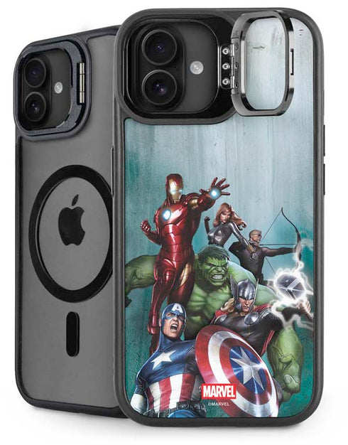Marvel Avengers Assemble iPhone 16 Plus Kickstand Case