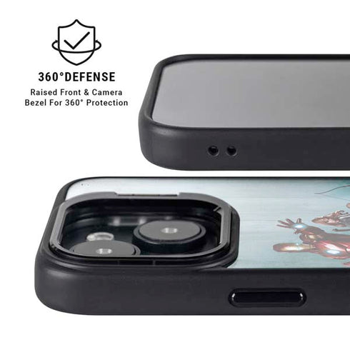 Marvel Avengers Assemble iPhone 16 Plus Kickstand Case