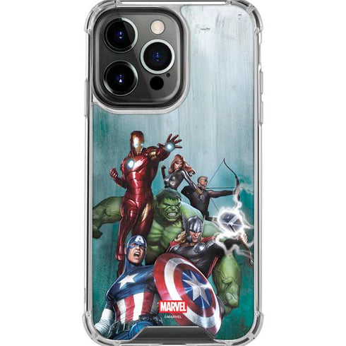 Marvel Avengers Assemble iPhone 16 Pro Max Clear Case
