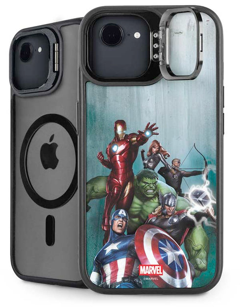 Marvel Avengers Assemble iPhone 16e Kickstand Case