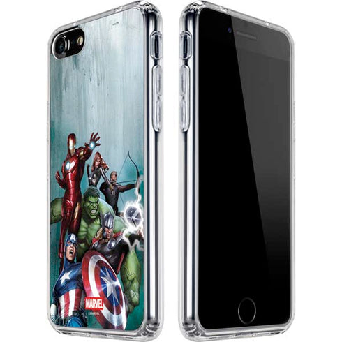 Marvel Avengers Assemble iPhone SE (2nd & 3rd Gen) Clear Case