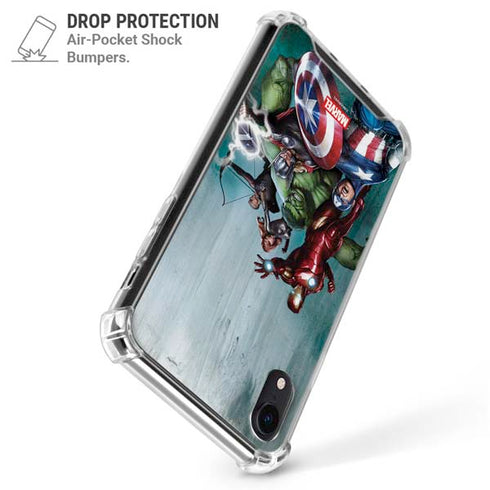 Marvel Avengers Assemble iPhone XR Clear Case