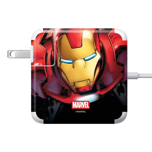 Marvel Avengers Assemble Iron Man 85W Power Adapter (15 and 17 inch MacBook Pro Charger) Skin
