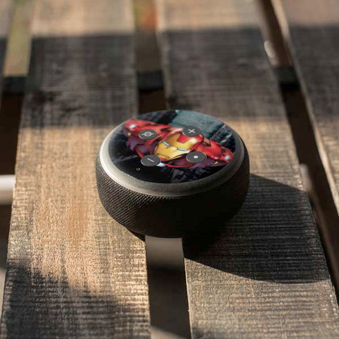 Marvel Avengers Assemble Iron Man Amazon Echo Dot Skin