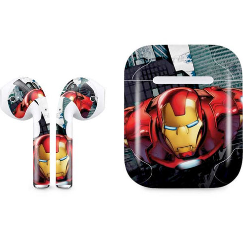 Marvel Avengers Assemble Iron Man Apple AirPods Skin
