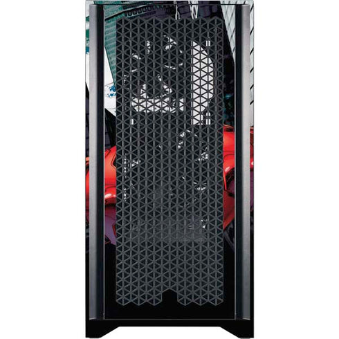 Marvel Avengers Assemble Iron Man Corsair 4000D Tempered Glass Mid-Tower ATX Case Skin