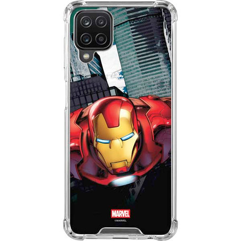 Marvel Avengers Assemble Iron Man Galaxy A12 Clear Case