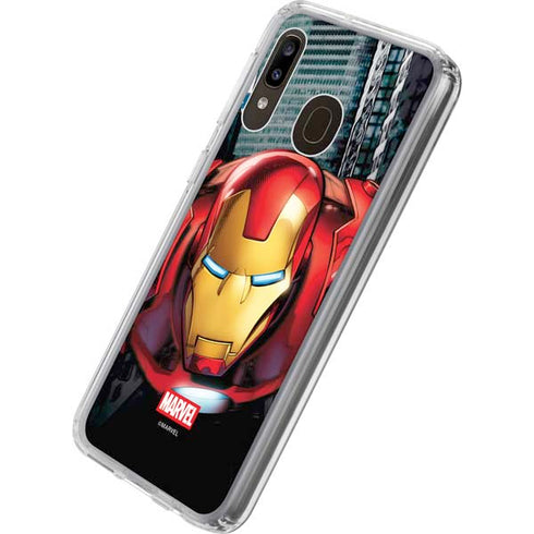 Marvel Avengers Assemble Iron Man Galaxy A20 Clear Case