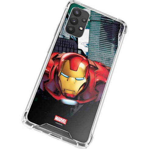 Marvel Avengers Assemble Iron Man Galaxy A32 5G Clear Case