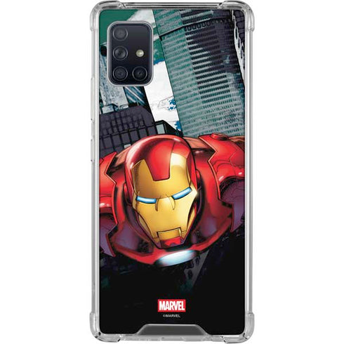 Marvel Avengers Assemble Iron Man Galaxy A51 5G Clear Case