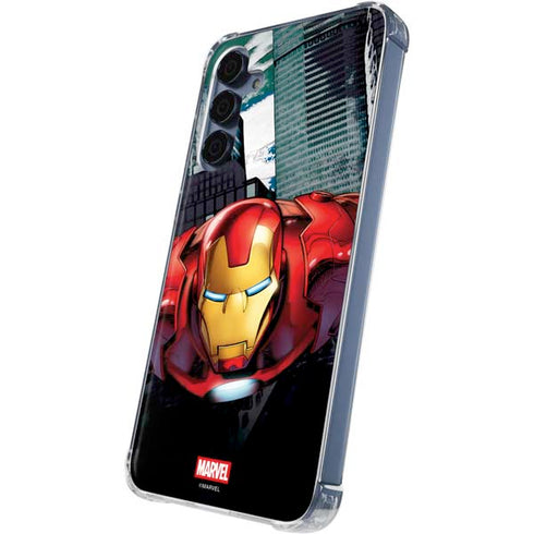 Marvel Avengers Assemble Iron Man Galaxy A55 5G Clear Case