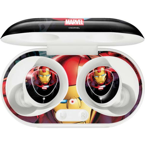 Marvel Avengers Assemble Iron Man Galaxy Buds Plus Skin
