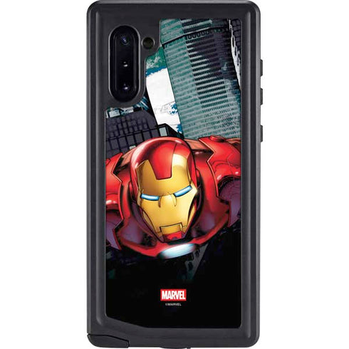 Marvel Avengers Assemble Iron Man Galaxy Note 10 Waterproof Case