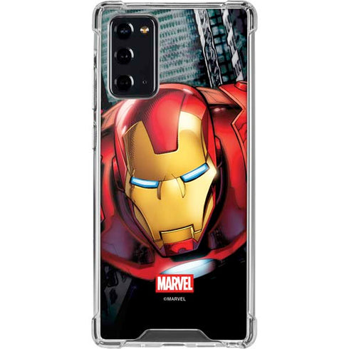 Marvel Avengers Assemble Iron Man Galaxy Note20 5G Clear Case