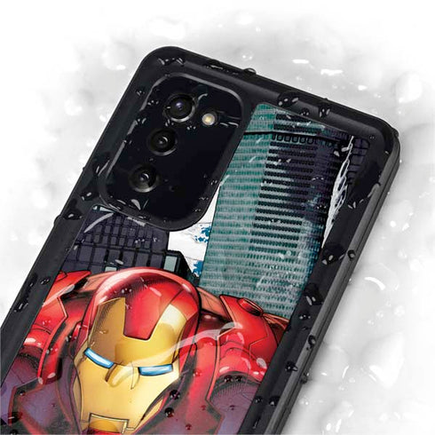 Marvel Avengers Assemble Iron Man Galaxy Note20 5G Waterproof Case