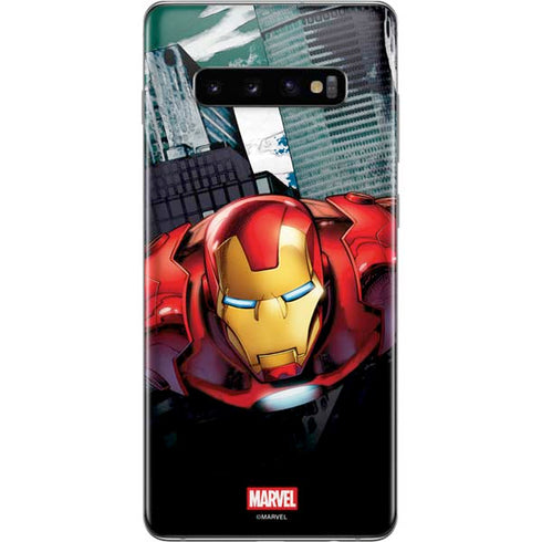 Marvel Avengers Assemble Iron Man Galaxy S10 Plus Skin
