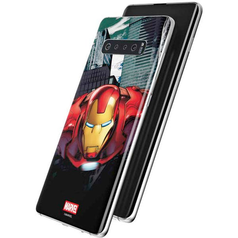 Marvel Avengers Assemble Iron Man Galaxy S10 Plus Skin