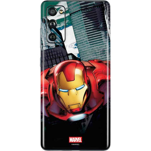 Marvel Avengers Assemble Iron Man Galaxy S20 Fan Edition Skin