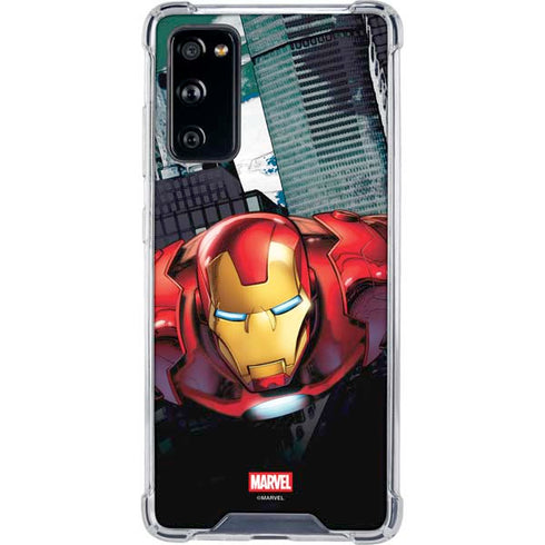 Marvel Avengers Assemble Iron Man Galaxy S20 FE Clear Case