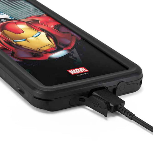Marvel Avengers Assemble Iron Man Galaxy S20 Plus Waterproof Case