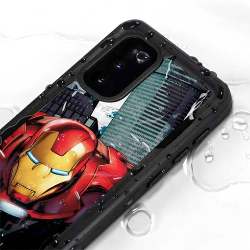 Marvel Avengers Assemble Iron Man Galaxy S20 Waterproof Case