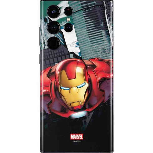 Marvel Avengers Assemble Iron Man Galaxy S22 Ultra Skin
