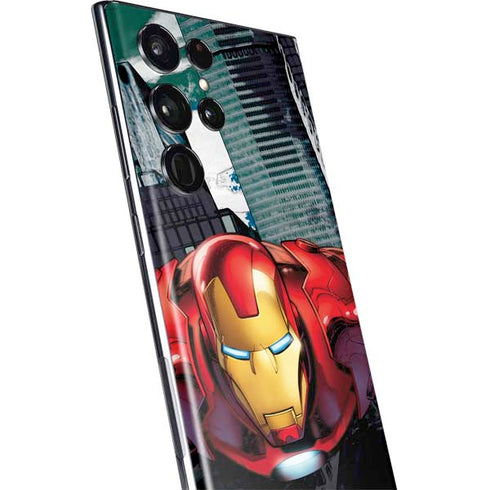 Marvel Avengers Assemble Iron Man Galaxy S22 Ultra Skin