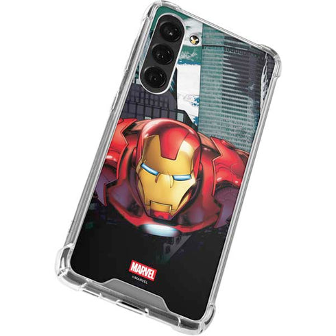 Marvel Avengers Assemble Iron Man Galaxy S23 FE Clear Case