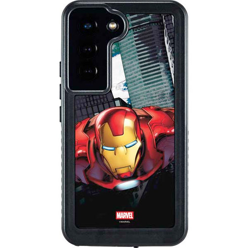 Marvel Avengers Assemble Iron Man Galaxy S23 Waterproof Case