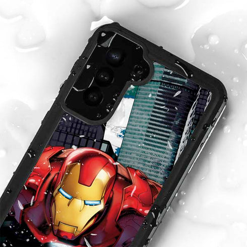 Marvel Avengers Assemble Iron Man Galaxy S23 Waterproof Case