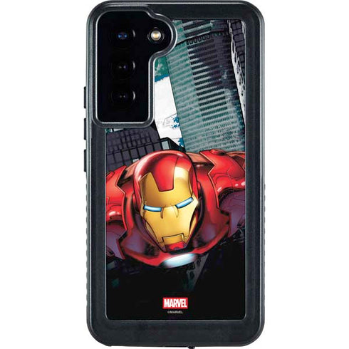 Marvel Avengers Assemble Iron Man Galaxy S24 Plus Waterproof Case