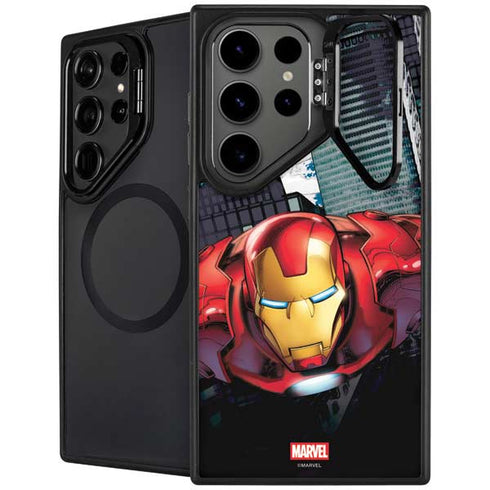 Marvel Avengers Assemble Iron Man Galaxy S24 Ultra Kickstand Case