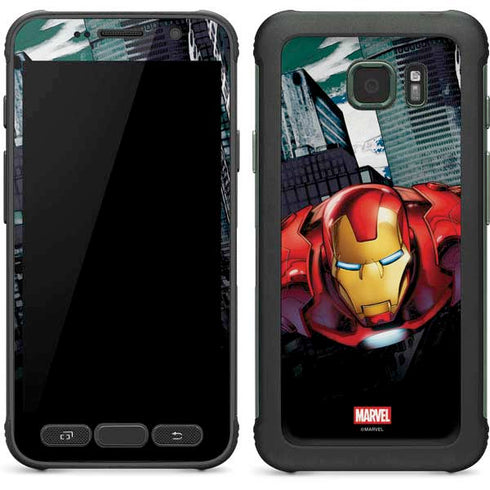 Marvel Avengers Assemble Iron Man Galaxy S7 Active Skin
