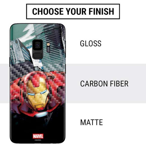 Marvel Avengers Assemble Iron Man Galaxy S9 Skin