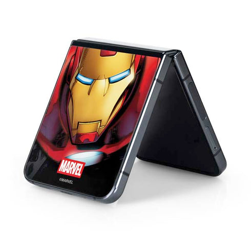 Marvel Avengers Assemble Iron Man Galaxy Z Flip5 5G Skin