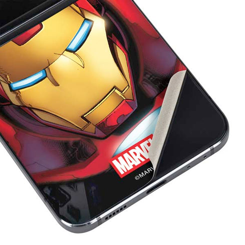 Marvel Avengers Assemble Iron Man Galaxy Z Flip5 5G Skin