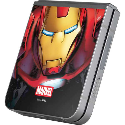 Marvel Avengers Assemble Iron Man Galaxy Z Flip6 Skin