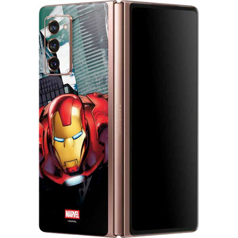 Marvel Avengers Assemble Iron Man Galaxy Z Fold2 5G Skin