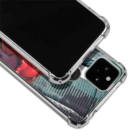 Marvel Avengers Assemble Iron Man Google Pixel 5 Clear Case