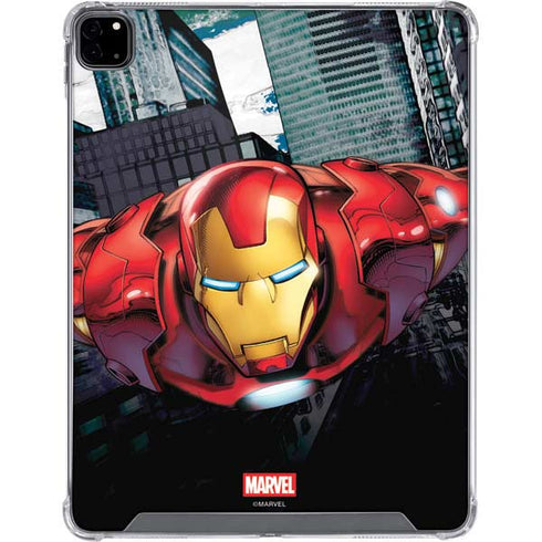 Marvel Avengers Assemble Iron Man iPad Pro 12.9in (2020) Clear Case