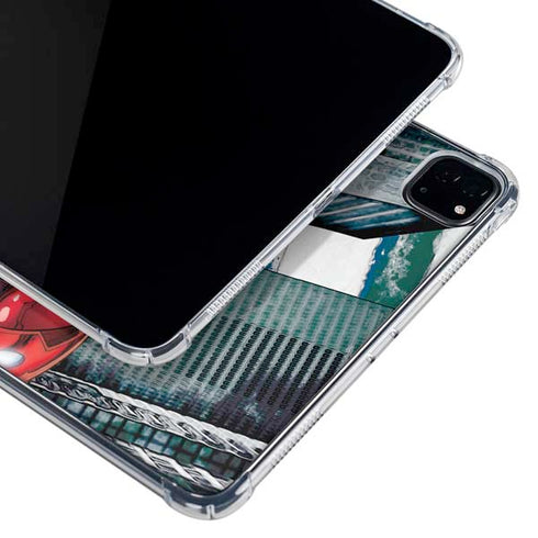 Marvel Avengers Assemble Iron Man iPad Pro 12.9in (2020) Clear Case