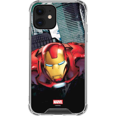 Marvel Avengers Assemble Iron Man iPhone 12 Clear Case