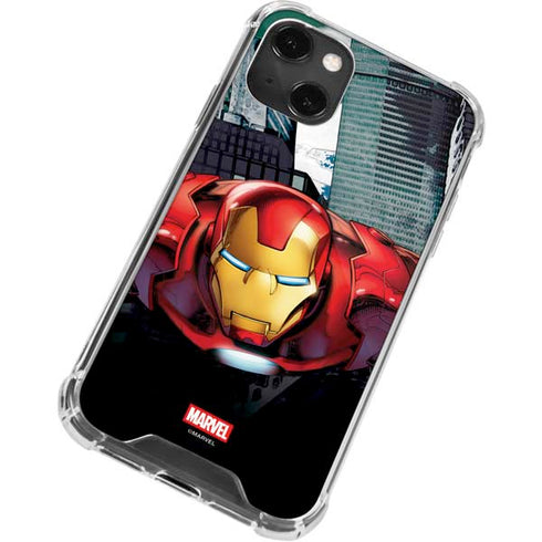 Marvel Avengers Assemble Iron Man iPhone 13 Mini Clear Case