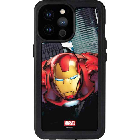 Marvel Avengers Assemble Iron Man iPhone 14 Pro Max Waterproof Case