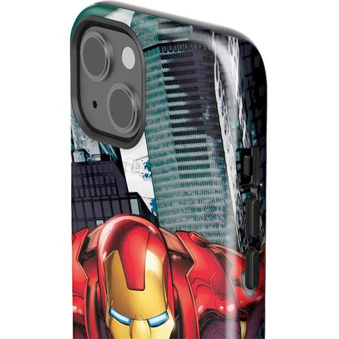 Marvel Avengers Assemble Iron Man iPhone 15 Plus Impact Case