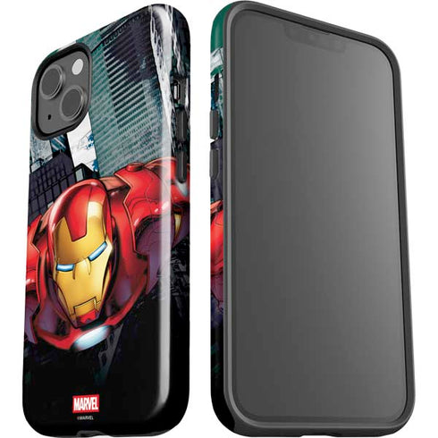 Marvel Avengers Assemble Iron Man iPhone 15 Plus Impact Case